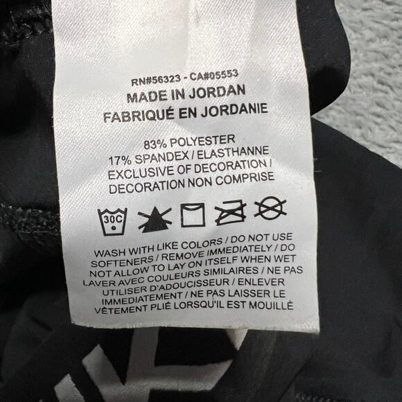 Nike Pro Shorts Womens Medium Black Bike Compression - Picture 3 of 9